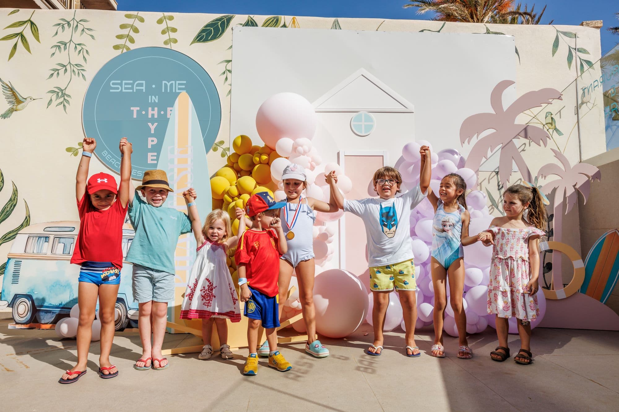 Kids entertainment at weddings and special events in Mallorca