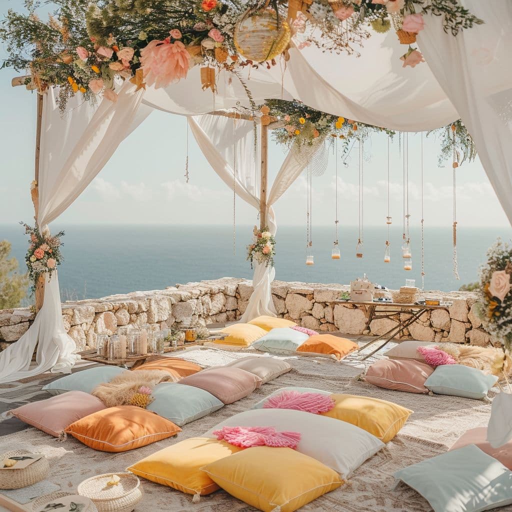 Children's play area at weddings and events in Mallorca